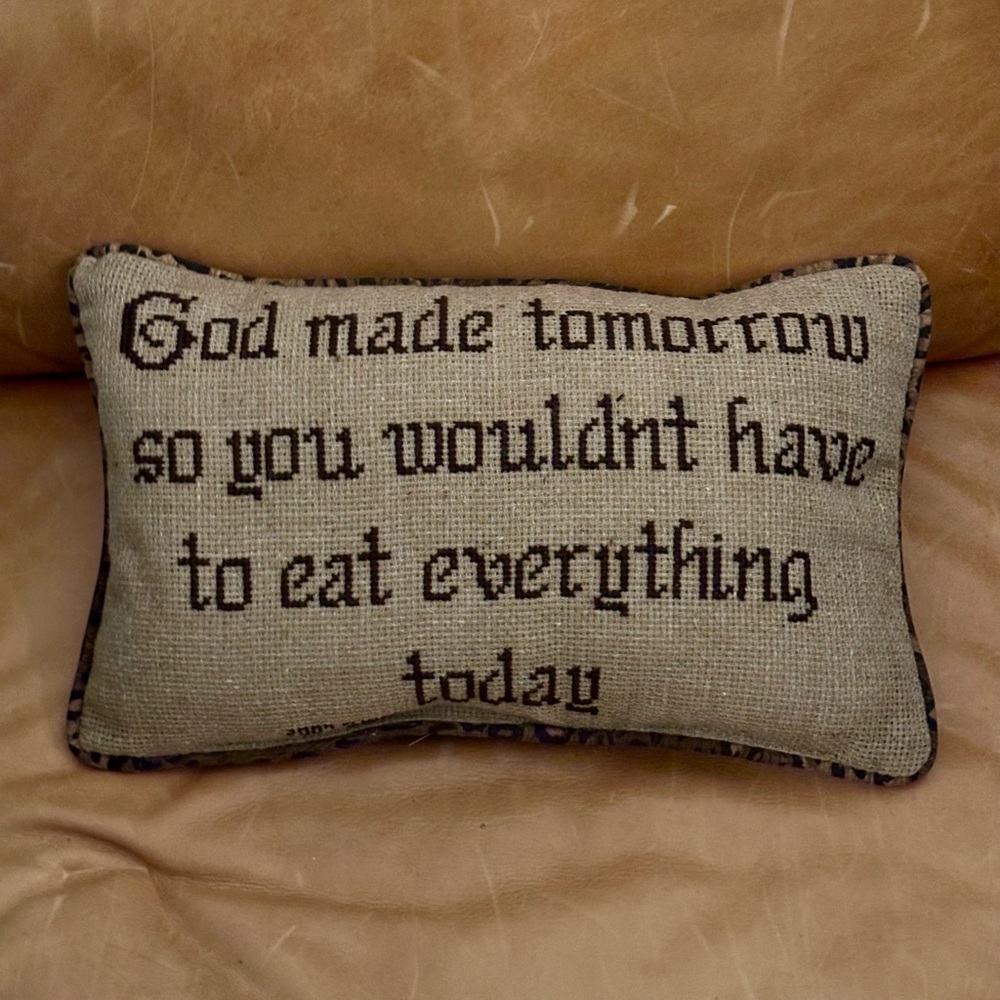 Accent Pillow • Handmade by my Grandmama